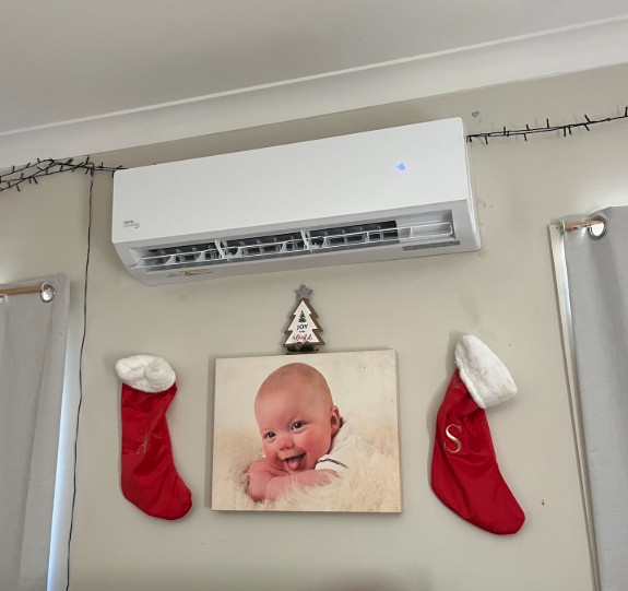 Split system air conditioner installation Kurri Kurri NSW