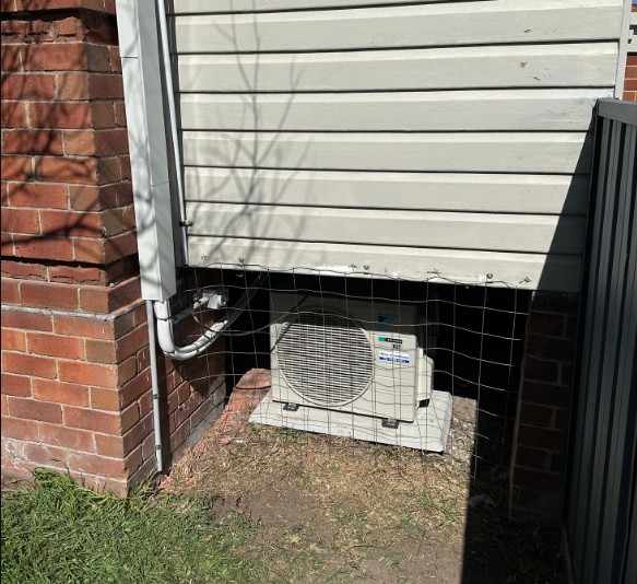 Split system air conditioner installation Shortland NSW