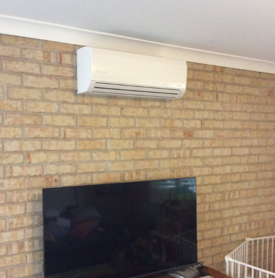 Split system air conditioner installation Hexham NSW