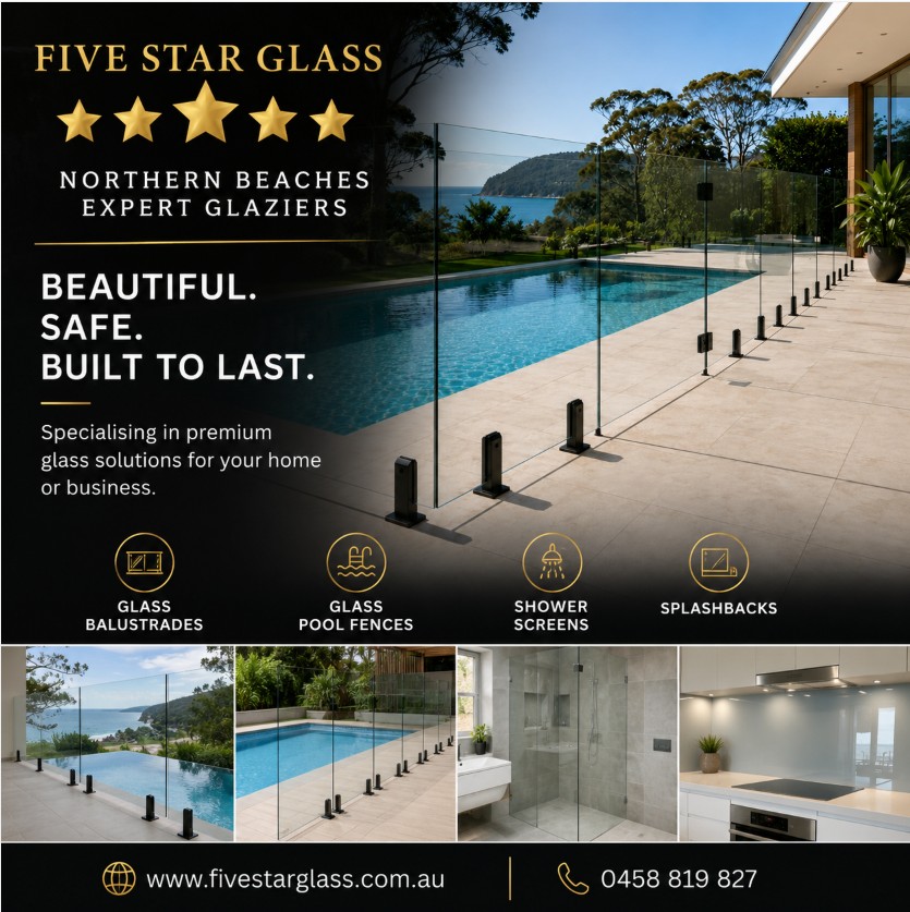 Five Star Glass Northern Beaches NSW
